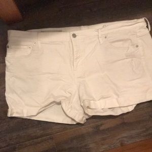 2 for $10 White Gap Jean Shorts 34"